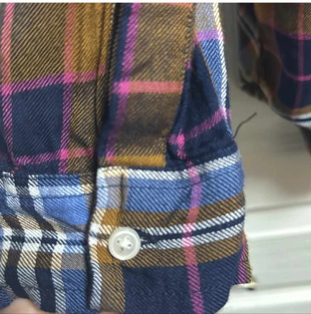 Lucky Brand Button Up Shirt Womens Large EUC - Picture 4 of 8